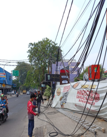Instalasi rak server dan jaringan Nakasha Fiber